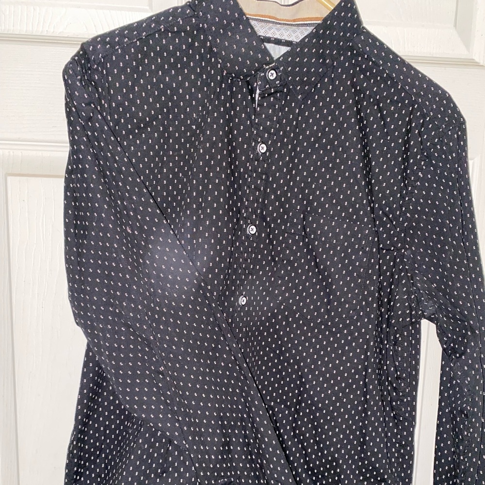 Craft & flow long sleeve sweatshirt r dress Tshirt black Sz M